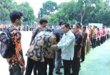 FKIP Gelar Apel Pagi dan Halal Bihalal Idulfitri 1446 H Bersama Sivitas Akademika
