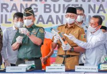 Lampung Perang Dengan Narkoba Wujud Asta Cita Presiden Prabowo, “memperkuat reformasi politik, hukum dan birokrasi serta memperkuat pencegahan dan pemberantasan korupsi dan narkoba”