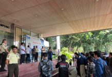 Ratusan Mahasiswa Seruduk Rektorat Unila Terkait Meninggalnya Pratama Wijaya