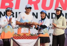 Perkuat Komitmen Kesehatan, Pemprov Lampung Rayakan Hari Bidan Internasional Melalui Kegiatan Fun Run