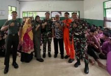 Skuadron 12/AJY Edukasi Wawasan Kebangsaan di SMAN 1 Way Tuba