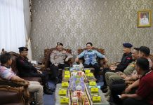 Pemprov Lampung Sambut Hangat Danpas Brimob I Sumatera Brigjen Pol. Anang Sumpena, Perkuat Koordinasi Menjaga Stabilitas Wilayah