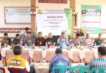 Pemkab Lampung Utara Hadiri Sosialisasi Rehabilitasi Irigasi Way Bumi Agung