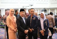 IWO Lampung Hadiri Pelantikan Sekdaprov, Marindo Kurniawan