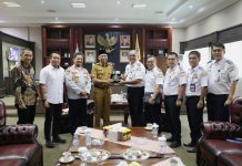 Silaturahmi Kepala Kantor KSOP Kelas I Panjang, Pemprov Lampung Dorong Optimalisasi Potensi Maritim dan Kolaborasi Pelaku Usaha