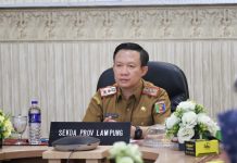 Pertumbuhan Ekonomi Lampung Lampaui Nasional, Sekdaprov Ikuti Arahan Mendagri dan Bappenas