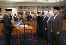 Pelantikan 3 Pejabat Pimpinan Tinggi Pratama Perkuat Tata Kelola Pemerintahan Berintegritas dan Berorientasi Hasil