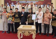 Wakil Bupati Hadiri Pelantikan Pimpinan Daerah Pemuda Muhammadiyah Lampung Utara Periode 2024–2028
