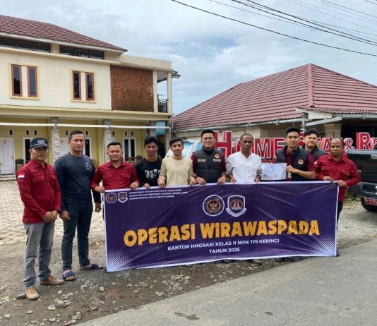 Kantor Wilayah Direktorat Jendral Imigrasi Jambi Laksanakan Oprasi “WIRAWASPADA” Tahun 2025