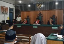 Pengadilan Negeri Gunung Sugih Gelar Perkara Pembunuhan RAH