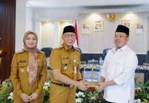 Penandatanganan NPHD dan Penyerahan Sertifikat Tanah Perkuat Aset Publik dan Tempat Ibadah di Lampung