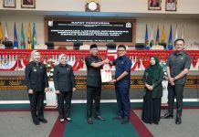 Rapat Paruipurna Dewan Perwakilan Rakyat Daerah (DPRD) Provinsi Lampung Dengarkan Laporan Pertanggungjawaban (LKPJ) Gubernur Lampung