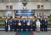 Gubernur Mirza dan Ketua DPRD Giri Akbar Sambut Prestasi WTP Lampung