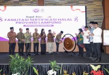 Sertifikasi Halal Jadi Prioritas Pemprov Lampung Dorong UMKM Tembus Ekspor