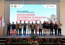 Pemprov Lampung Dukung Penuh Survei Seismik 2D untuk Perkuat Ketahanan Energi Nasional