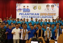 DPD KNPI Kota Bandar Lampung 2025-2028 Resmi Dilantik