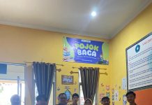 Tingkatkan Literasi, Mahasiswa KKN UIN Raden Intan Lampung buat Pojok Baca di Kelurahan Korpri Raya