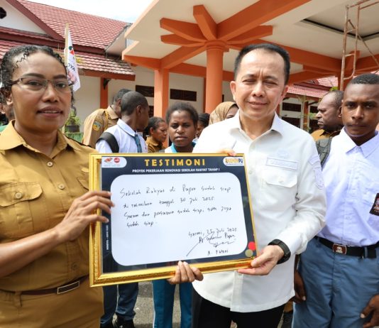 Pj Gubernur Agus Fatoni Tinjau Sekolah Rakyat di Kabupaten Sarmi: 30 Juli Sudah Siap Digunakan