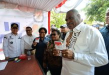 Pastikan Proses PSU Berjalan Lancar, Pj Gubernur Papua bersama Wamendagri-Forkopimda Pantau Sejumlah TPS