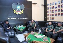Sinergi Pemprov Lampung dan Korem 043/Gatam, Dukung Penuh Kodam XXI/Radin Inten