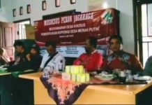 Pemerintah Pekon Jagaraga Sukau Bentuk Pengurus Koperasi Merah Putih