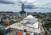 Menteri Agama Resmikan Masjid Raya Al-Bakrie, Hadirkan Pusat Ibadah dan Ekonomi Umat di Lampung