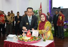 Hadiri Resepsi Kenegaraan, Pj Gubernur Agus Fatoni: Jadikan Momen Refleksi Kita Semua