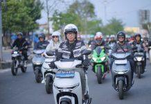 Ratusan Biker Ramaikan Sunday Morning Ride, Gubernur Lampung Dorong Promosi Wisata dan Edukasi Safety Riding