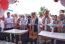 Ketua TP. PKK Provinsi Lampung Dampingi Menag dan Ketua Kadin Resmikan SPPG MusiRaya Rajabasa