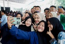Wagub Jihan Ajak Mahasiswa Polinela Jadi Pelopor Empat Pilar Kebangsaan