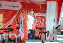 Ribuan Peserta Meriahkan “PMI Run 4 Humanity” di Puncak HUT ke-80 PMI Lampung