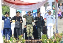 HUT ke-80 TNI, Gubernur Lampung: TNI Adalah Bagian Dalam Pembangunan Bangsa
