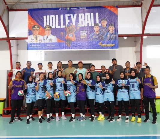 Tim Voli Putri Lampung Lolos ke Perempat Final Usai Tumbangkan Bangka Belitung