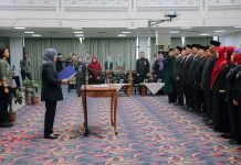 Pelantikan 59 Pejabat di Lingkungan Pemprov Lampung, Tekankan Pentingnya Integritas ASN