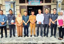 Ketua KPU Way Kanan bersama Kadiv Rendatin Lakukan CokTas Sebagai Upaya Pemutakhiran Data Pemilih