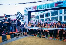 Purnama Wulan Sari Lepas Peserta Charity Run For Palestina, Lari Bersama untuk Kemanusiaan