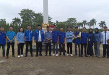Ketua KNPI Provinsi Lampung Hadiri Upacara Peringatan Sumpah Pemuda di Lapangan Korpri Kantor Gubernur Lampung
