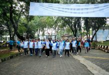 Unila Meriahkan Dies Natalis ke-60 dengan Jalan Sehat