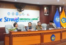 Unila Gelar Sharing Pengalaman Hilirisasi Invensi dan Komersialisasi Inovasi