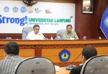 Unila Gelar Workshop Hilirisasi dan Komersialisasi Hasil Riset Peneliti