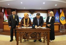 Unila dan UNM Makassar Jalin Kerja Sama Kelembagaan dan Diskusi Senat Universitas