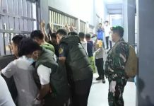 Lapas Way Kanan Gelar Razia Serentak Bersama TNI-POLRI