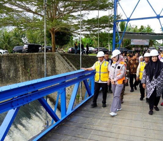Dukung Swasembada Pangan, Wagub Jihan Resmikan Rehabilitasi Irigasi Way Ngison Senilai Rp7,8 Miliar