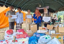 Unila Salurkan Donasi Banjir di Aceh