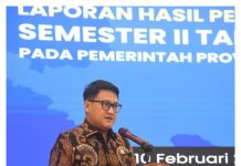 Ketua DPRD Provinsi Lampung Hadiri dan Berikan Sambutan pada Penyerahan LHP BPK RI
