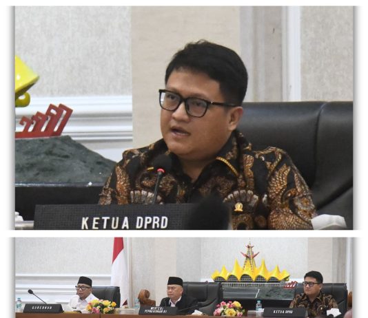 Ketua DPRD Provinsi Lampung dan Gubernur Lampung Ikuti Rapat Kesiapan Angkutan Lebaran 2026