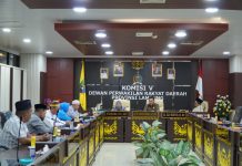 Komisi V DPRD Provinsi Lampung menerima audiensi dari Forum Lampung Anti-LGBT