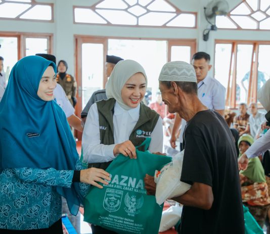 Momentum HKG dan HUT Lampung, Batin Wulan Sapa dan Bantu Keluarga di Dua Kabupaten
