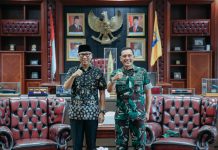 Gubernur Rahmat Mirzani Djausal Ucapkan Selamat kepada Brigjen TNI Haryantana atas Penugasan Barunya sebagai Kasdam XVII/Cendrawasih, Selama Bertugas sebagai Dandrem 043 Gatam Sinergi Forkopimda Berjalan Baik