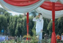 Jadi Inspektur Upacara Peringatan Hari Jadi Provinsi Lampung ke-62, Wagub Jihan Nurlela Tekankan Arah Pembangunan Lampung Maju, Berdaya Saing dan Kemandirian Ekonomi